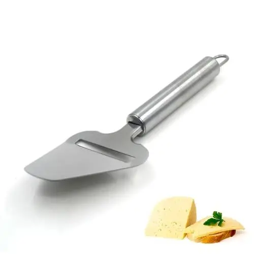 Produktbild: 通用 Käsehobel 24 cm Edelstahl poliert Käsemesser scharfe Klinge mit Zähnen spülmaschinenfest